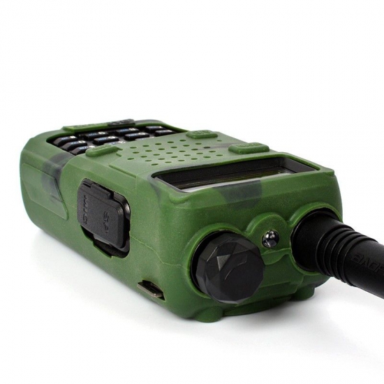 Чехол силиконовый для радиостанций Baofeng UV-5R камуфляж